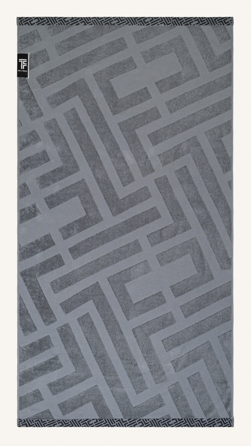 Beach Towel Fresh Anthracite 90X180