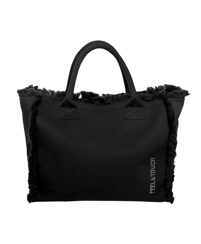 Beach Bag Shoulder Caribbean Black