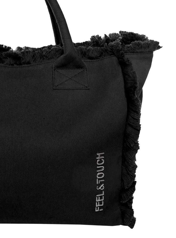 Beach Bag Shoulder Caribbean Black