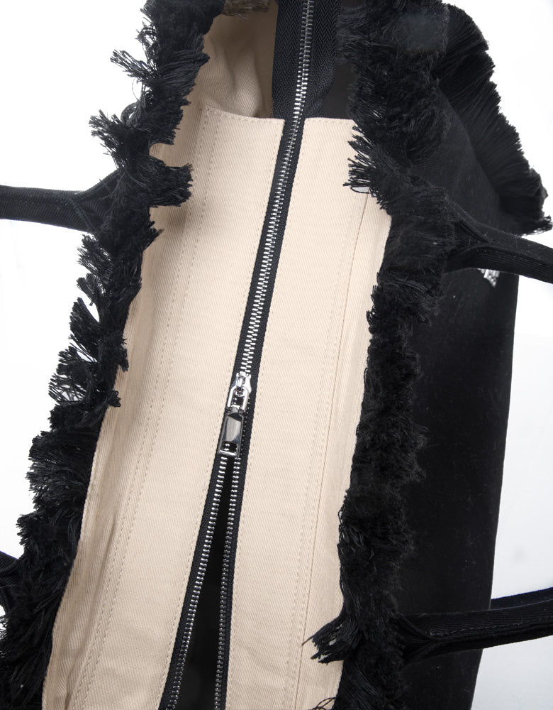 Beach Bag Shoulder Caribbean Black