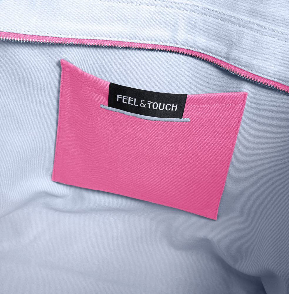 Beach Bag Shoulder Caribbean Pink