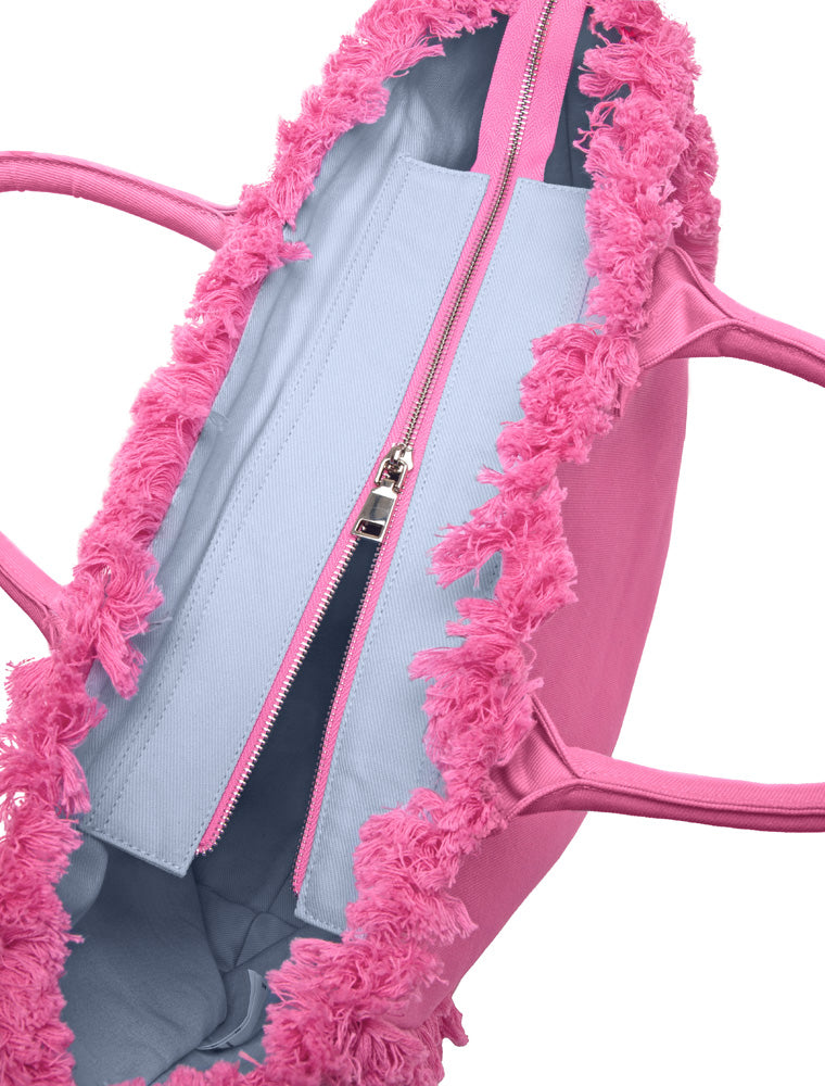 Beach Bag Shoulder Caribbean Pink