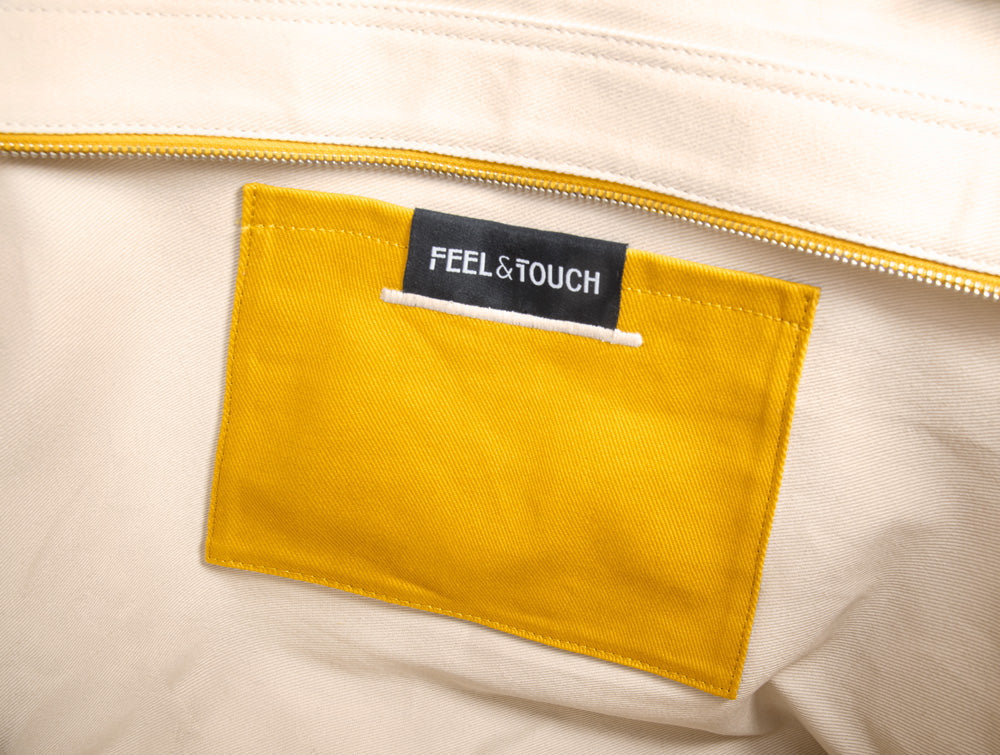 Beach Bag Shoulder Caribbean Mustard