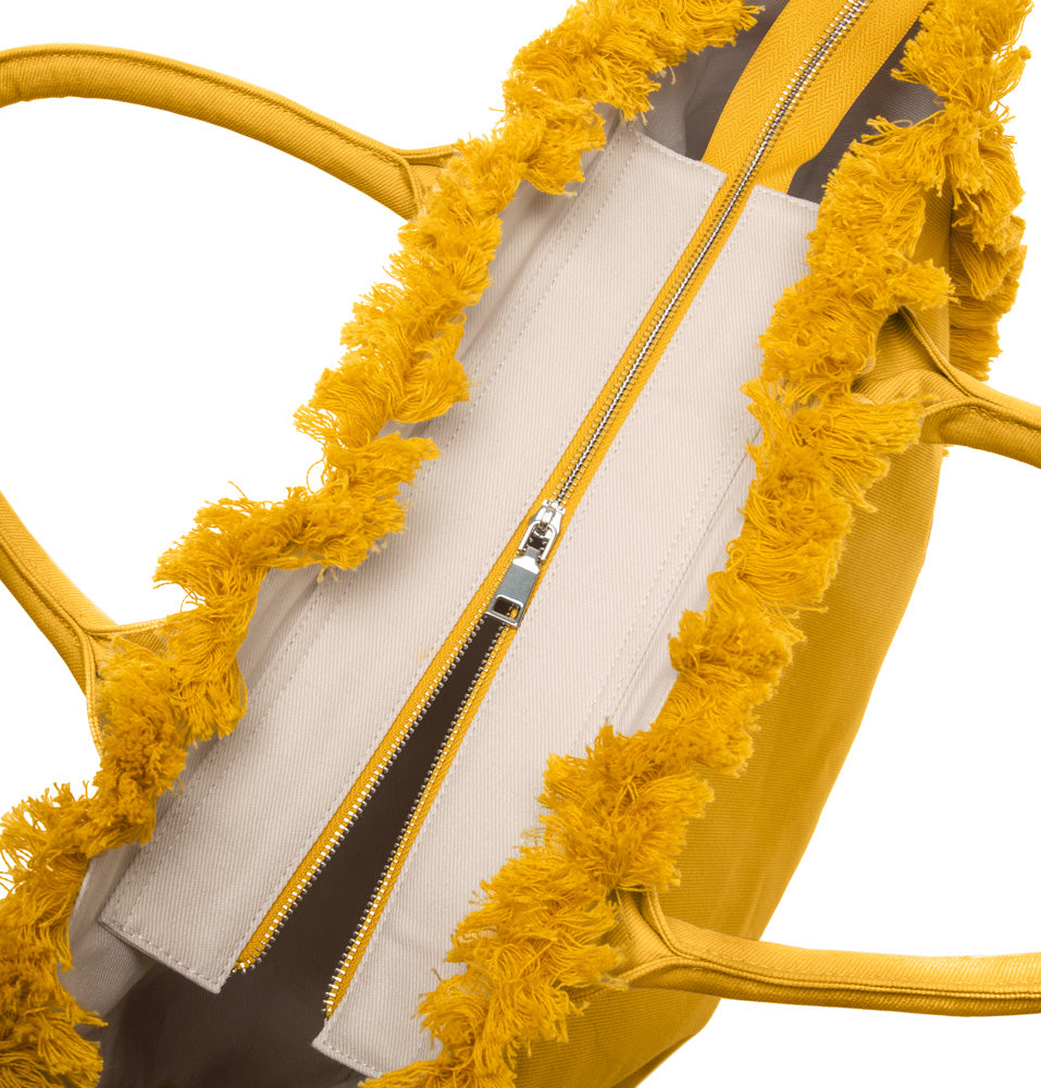Beach Bag Shoulder Caribbean Mustard