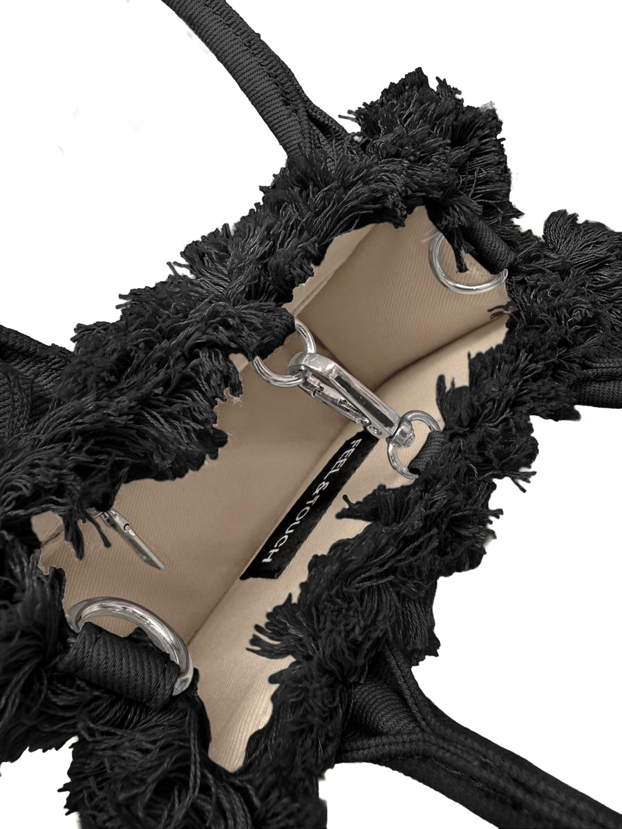 Mini Caribbean Black Handbag