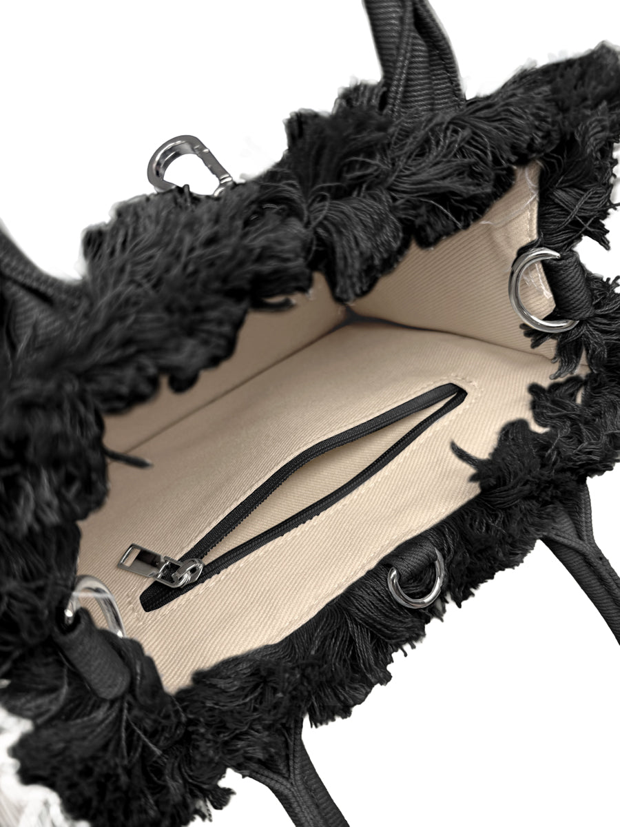 Mini Caribbean Black Handbag