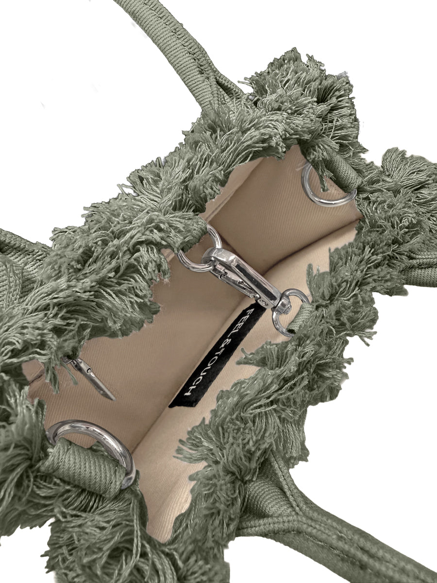 Mini Caribbean Khaki Handbag