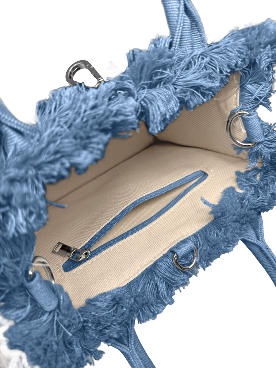 Mini Caribbean Denim Handbag
