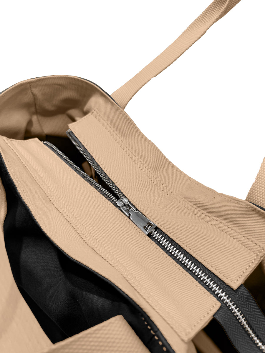 Cabo Shoulder Bag Black/Natural