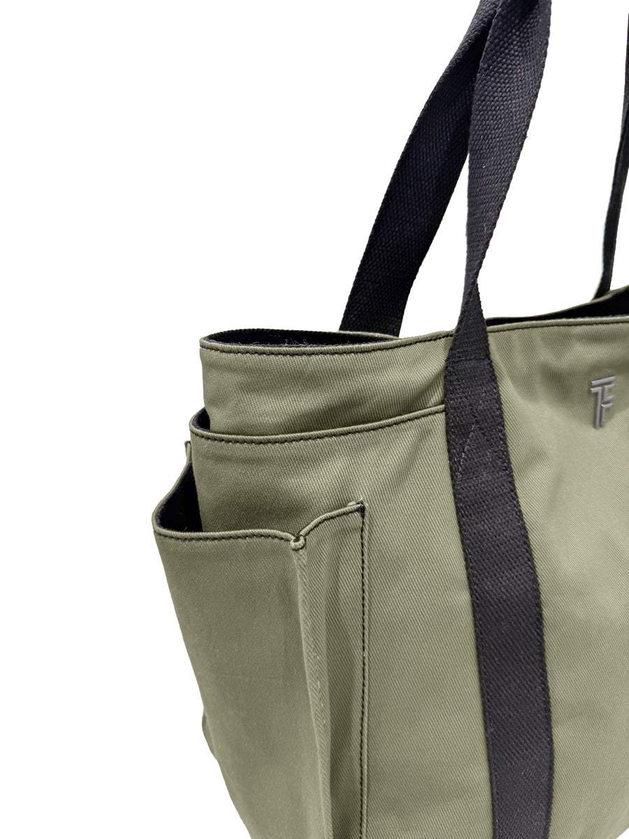 Cabo Shoulder Bag Khaki/Black