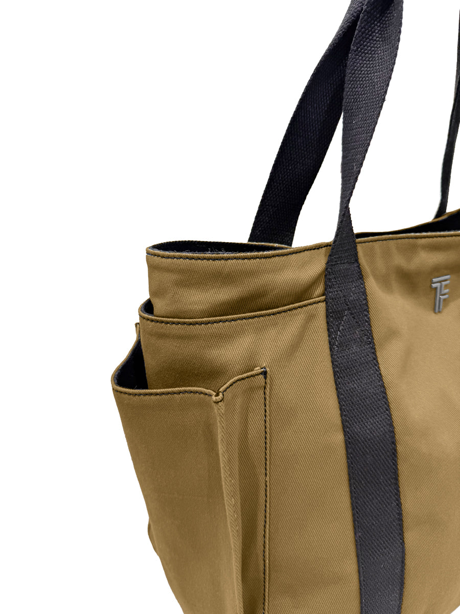 Cabo Shoulder Bag Mocca/Black
