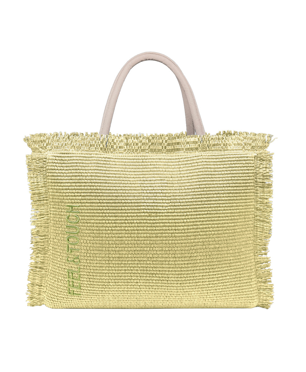 Tropical Dusty Yellow Shoulder Bag