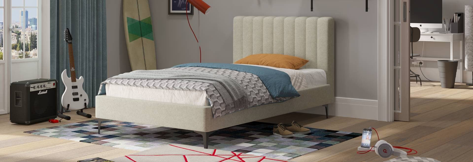 Aura Bed + Legend Mattress