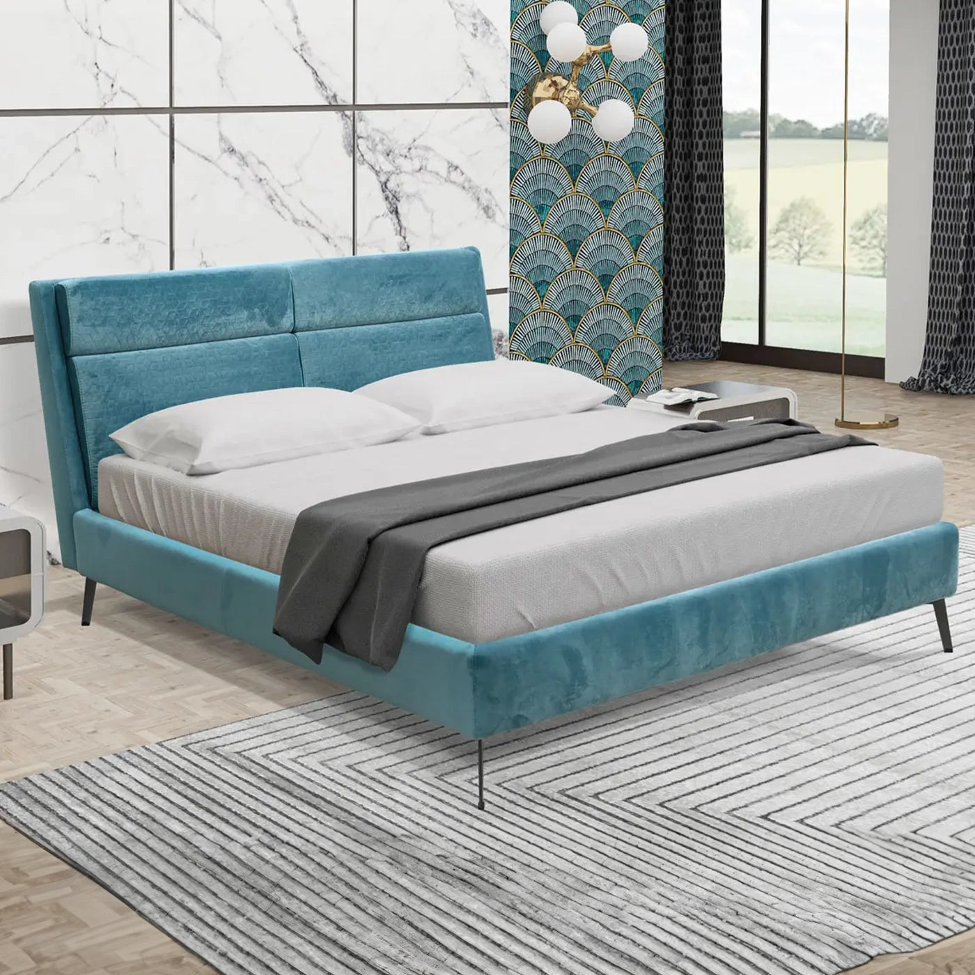 Aosta Italian Box Bed