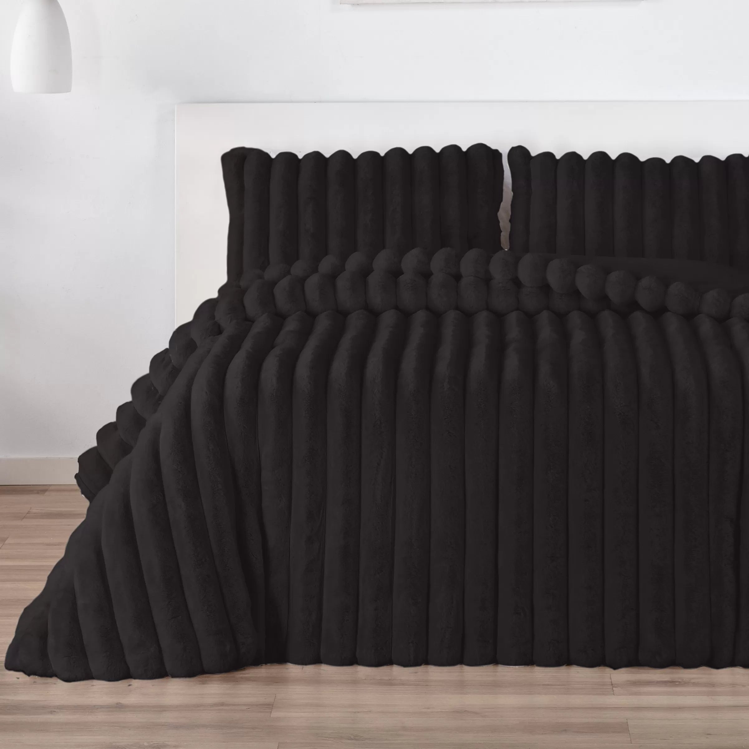 Black Dune Comforter Lotus