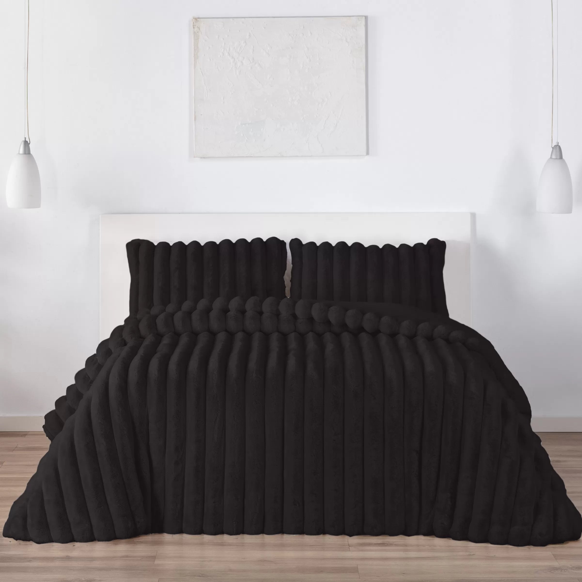 Black Dune Comforter Lotus